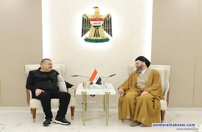 Sayyid Al-Hakeem Discusses Iraq’s Political Updates, Stability Preservation with Aras Habeeb