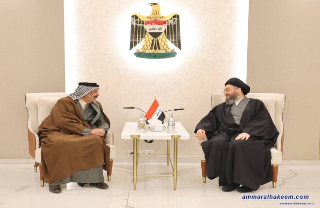 Sayyid Al-Hakeem Receives Noble Bani Hassan Emirate’s Sheikhs and Dignitaries’ Delegation