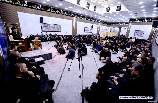 السيد الحكيم في محاضرته الرمضانية: شكرُ الله يضمن دوام النعم ويحوّل الابتلاءات إلى منن