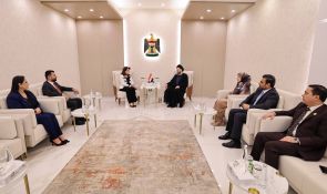 السيد الحكيم يؤكد مع وفد الجيل الجديد ضرورة حسم الاستحقاقات وتعزيز التكامل بين السلطات ودعم الحوار لإنهاء الأزمات