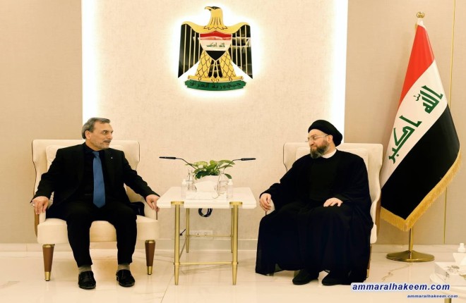 Sayyid Al-Hakeem meets Badr Organization’s delegation, discuses political scene updates