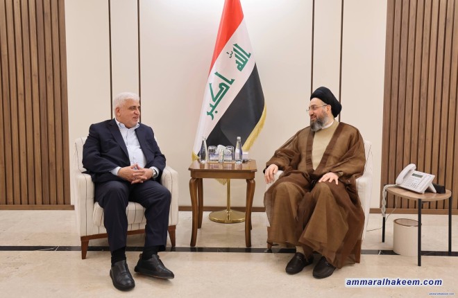 ئەلحەكیم پێشوازی لە فەیاز دەكات و دووپات دەكاتەوە كە پێویستە حەشد بێ لایەن بێت و لەململانێی سیاسی دوور بێت