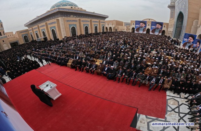 نص كلمة السيد الحكيم في الذكرى السادسة عشر لرحيل عزيز العراق (قدس سره) 1446 هـ - 2025 م