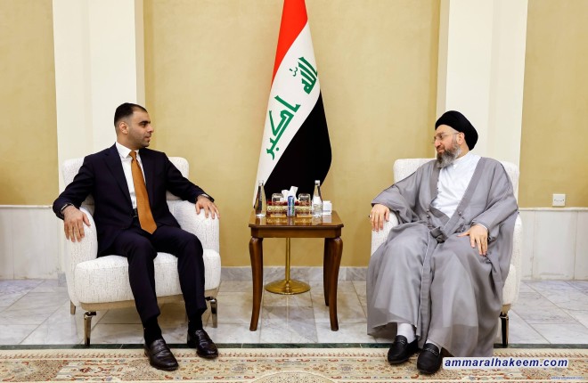 السيد الحكيم يؤكد أهمية وضع رؤى مرحلية واستراتيجية لمعالجة التحديات التي تواجه الشباب