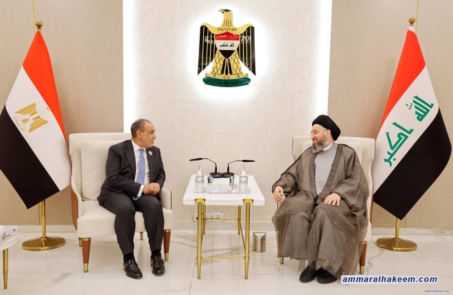 السيد الحكيم يشدد على أهمية تقريب وجهات النظر بين فرقاء المنطقة لإنهاء الأزمات واستعادة الهدوء