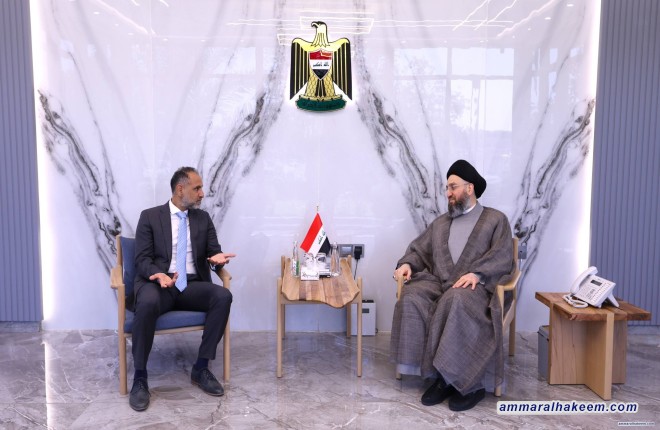 Sayyid Al-Hakeem Stresses End Political Deadlock Near, Calls Inclusive Government Formation, Urges Halt War Region to British Ambassador
