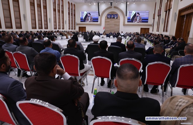 السيد الحكيم يدعو إلى استثمار المرحلة الراهنة لمعالجة التحديات الاقتصادية