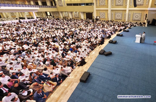 الخطبة السياسية لسماحة السيد الحكيم في عيد الأضحى المبارك 1447 هـ - 2026 م