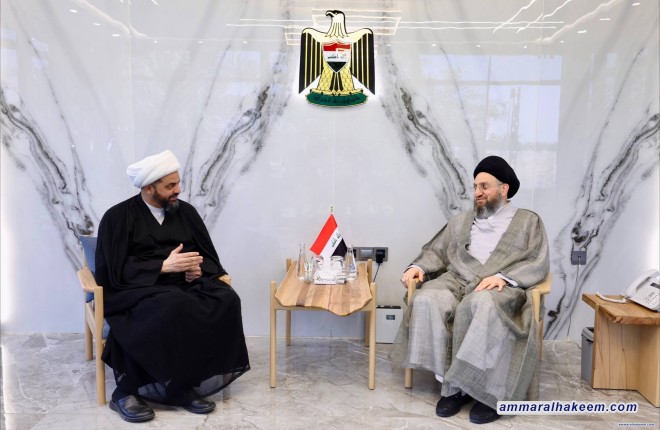السيد الحكيم والخزعلي يبحثان مستجدات المشهد السياسي والتطورات الإقليمية