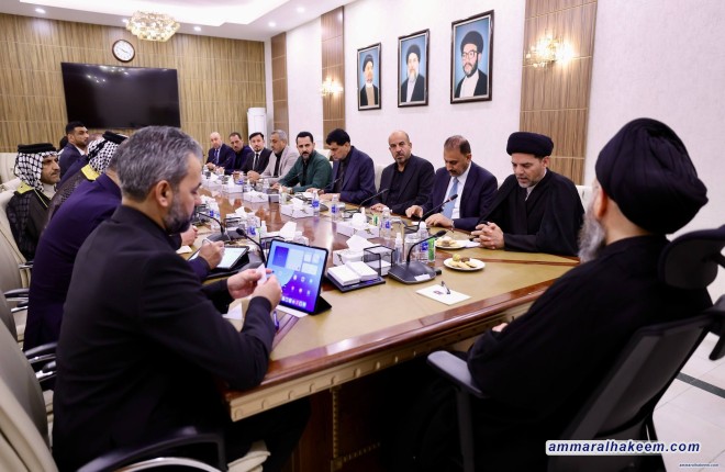 السيد الحكيم يجدد دعم الحكومة في مكافحة الفساد والإصلاح الإداري
