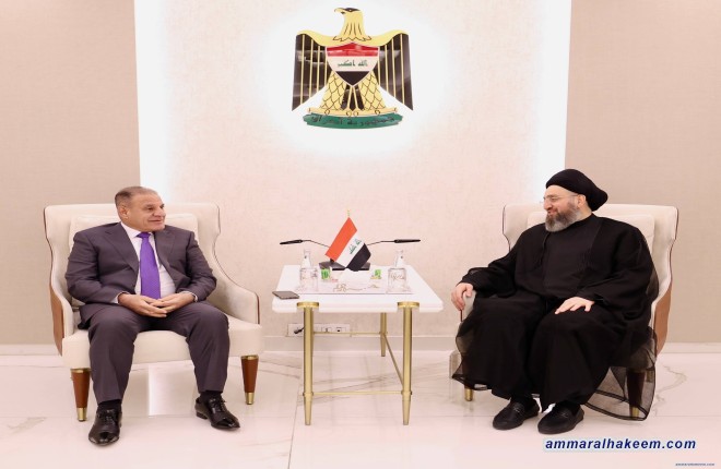 السيد الحكيم يجدد دعمه للحكومة ويؤكد أهمية استهداف ملفات الفساد الكبرى