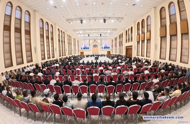 dSayyid Al-Hakeem Urges Al-Hikma Members to Transform Presence into Influence 
