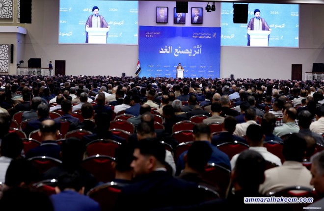 السيد الحكيم: خدمة الشعب والتواضع ورفض المغريات عنوان العمل الحكومي