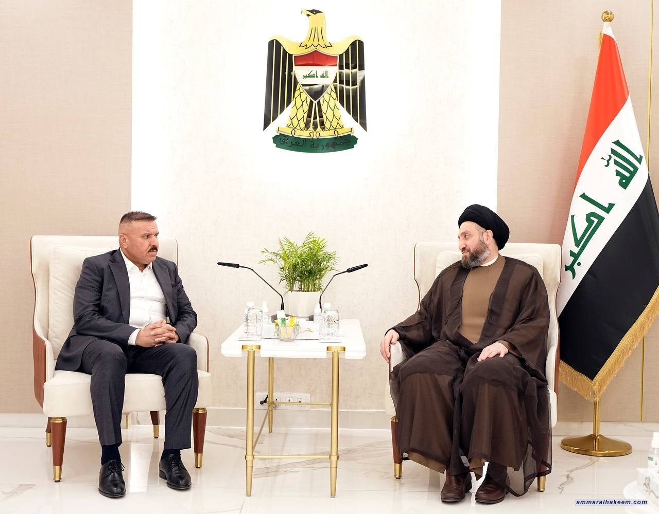 السيد الحكيم يدعو لمكافحة الجريمة المنظمة وظاهرة المخدرات