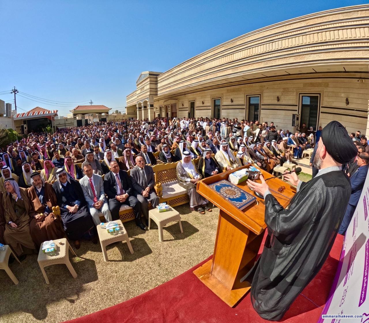 Sayyid Al-Hakeem commends Diyala clans’ efforts to maintain civil peace, community harmony