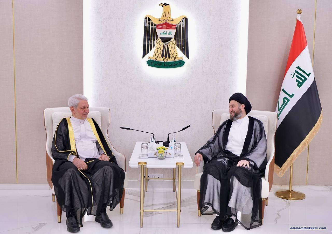 Sayyid Al-Hakeem meets Mr. Baqir Jabur Al-Zaidi