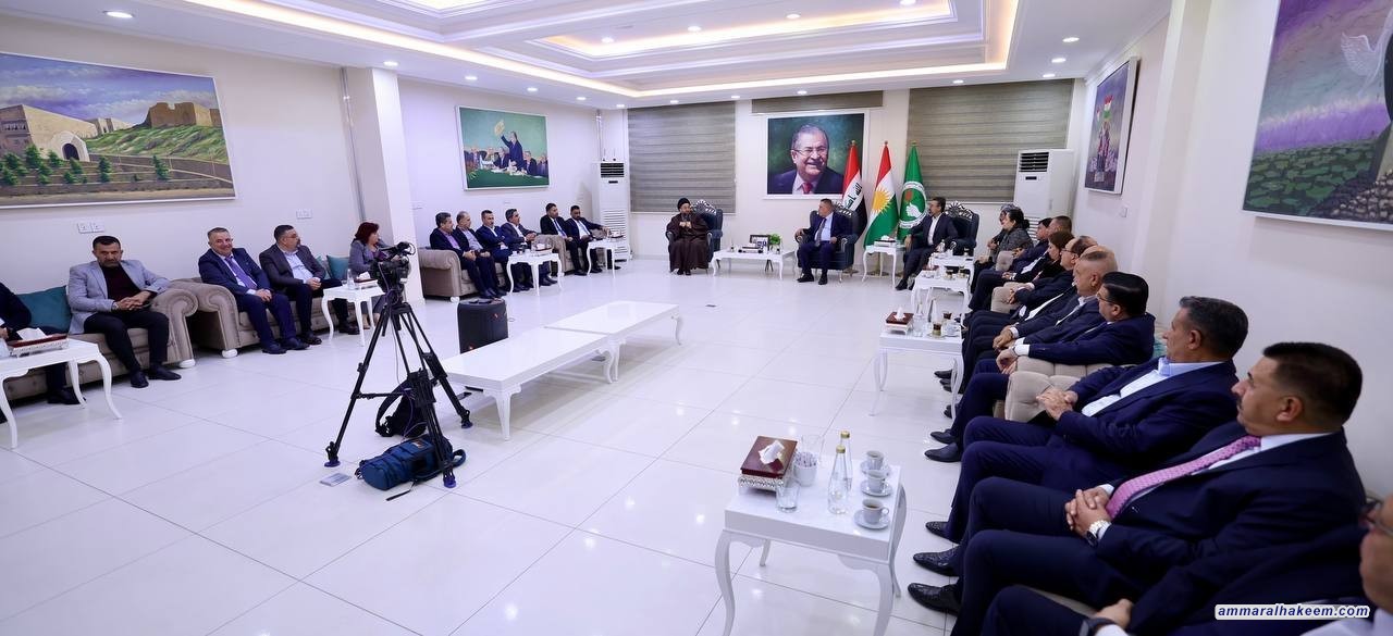 السيد الحكيم .. الاستقرار في أي ساحة من ساحات العراق ينعكس إيجابا على الاستقرار العام في البلاد