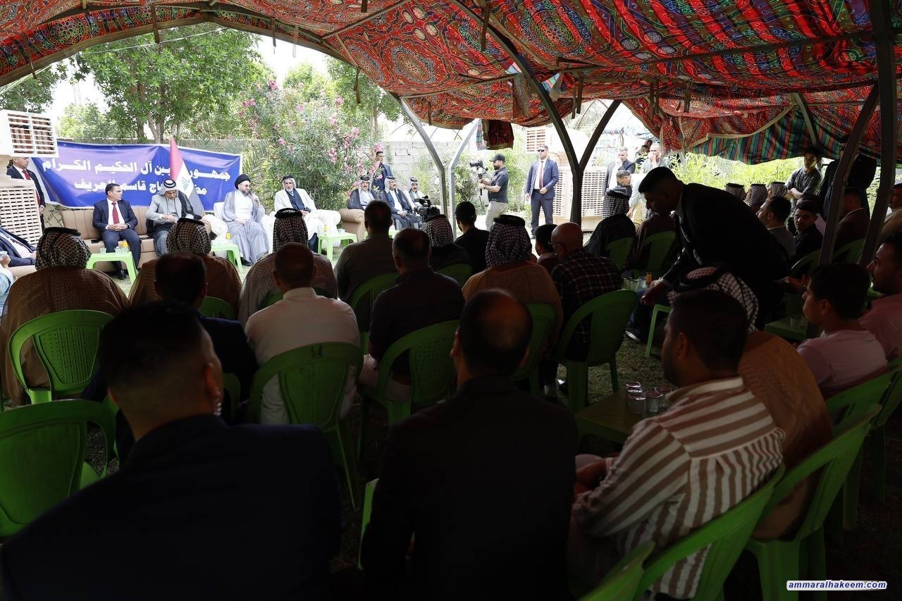 Sayyid Al-Hakeem: The region's security is tied to Iraq's security and stability, and Babylon’s potential lies in being a city of construction and reconstruction