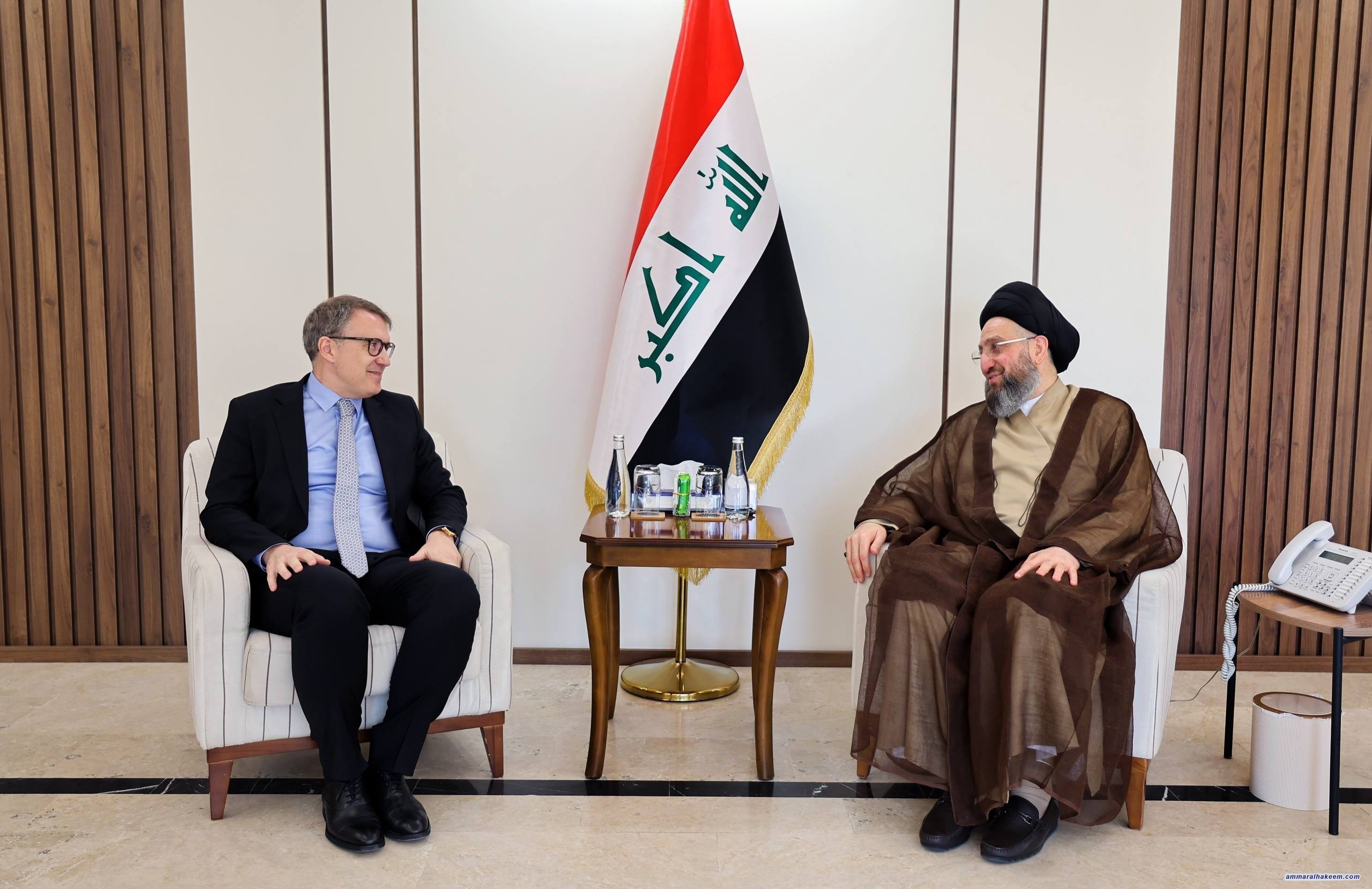 سەید حەكیم بۆ باڵیۆزی توركیا: عێراق لەدۆخێكی سەقامگیر دەژێت و هەڵبژاردنەكانی داهاتووش یەكلایی كەرەوەیە بۆ سەقامگیری بەردەوام