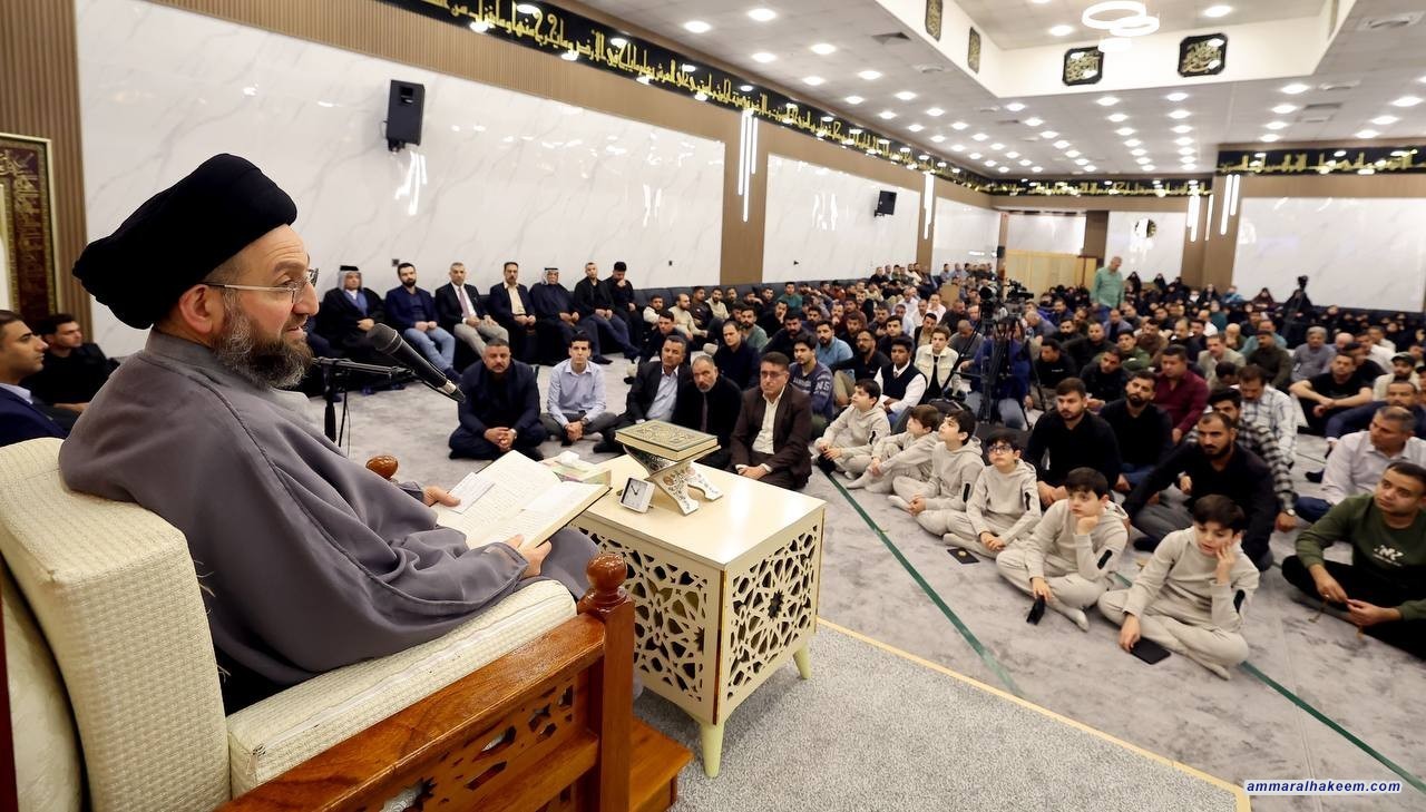 سەماحەتی حەكیم لە وانە ڕەمەزانییەكەی: هۆشداری لەسەر بەهەند وەرنەگرتنی نوێژكردن و ترس لە پەرستن دەدات