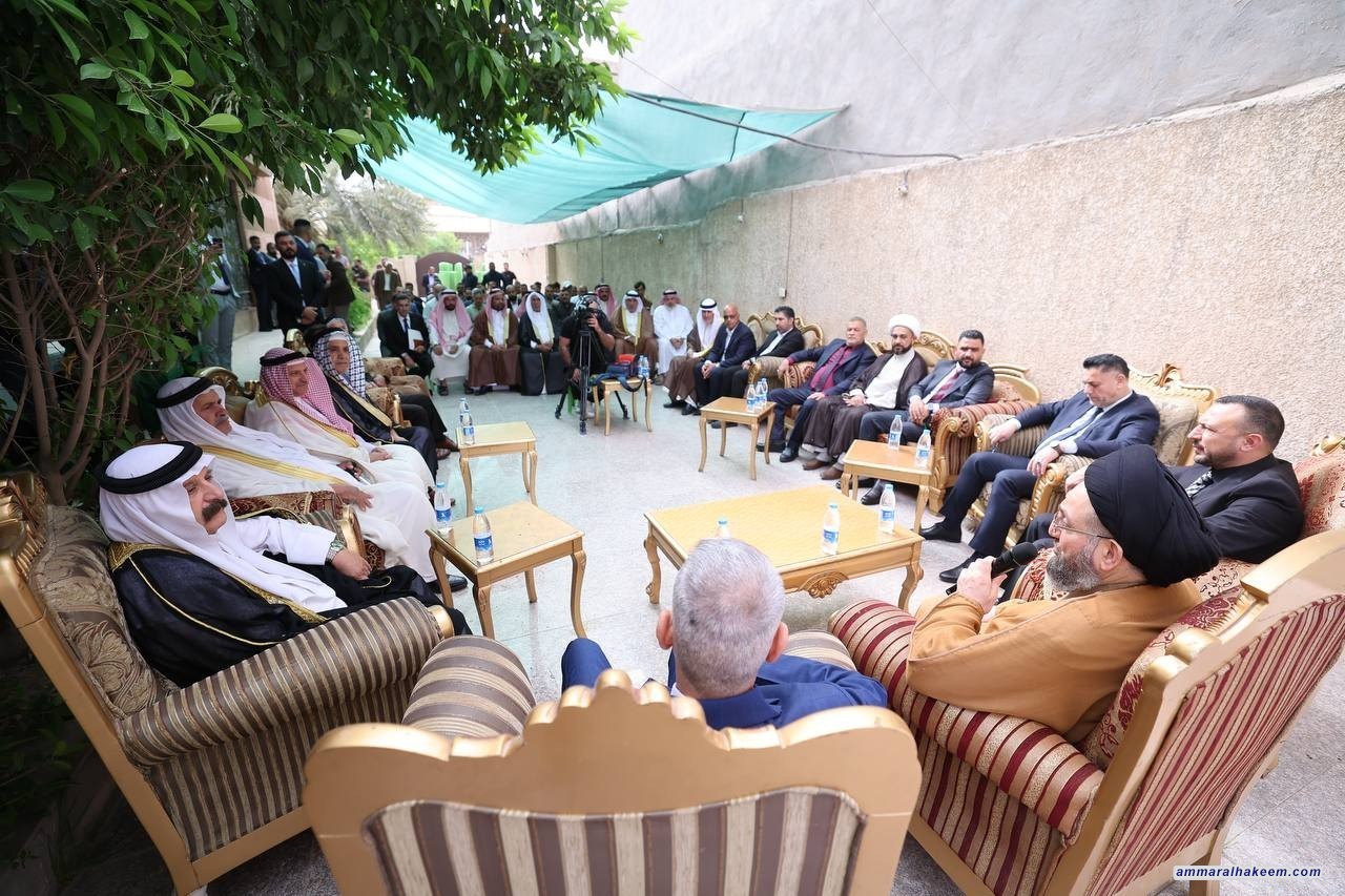 السيد الحكيم من قضاء بلد: نعتز بتاريخ التضحية ونؤكد دعمنا لأبناء المدينة وتمثيلهم في مجلس النواب