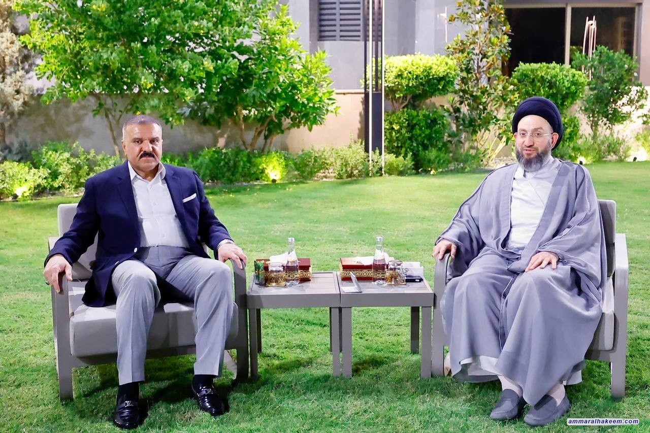 السيد الحكيم يشيد بالأجهزة الأمنية ويؤكد أولوية التطوير التكنولوجي ومكافحة المخدرات