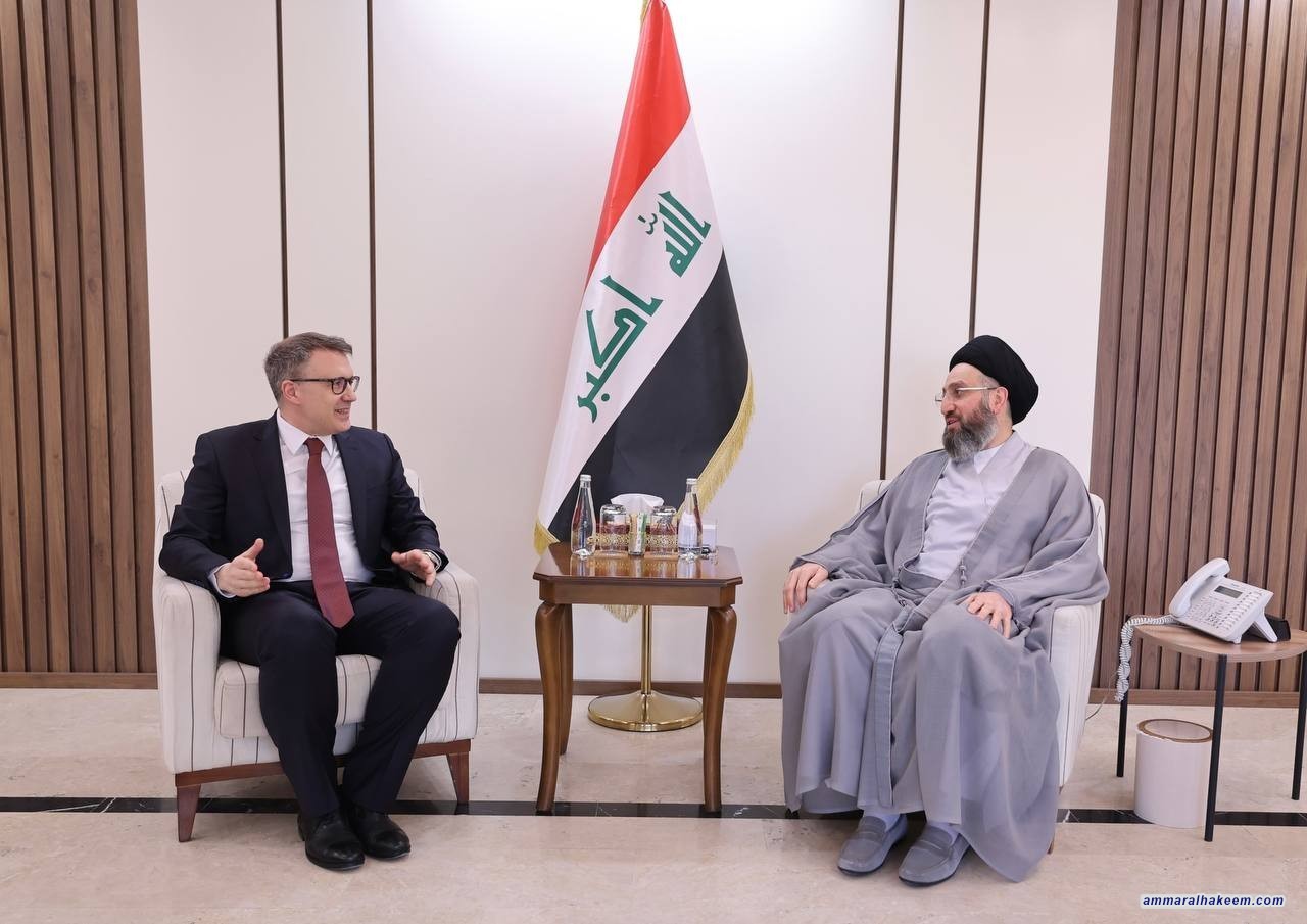 السيد الحكيم يستقبل السفير التركي ويؤكد أهمية استقرار المنطقة ودعم الجمهورية الإسلامية الإيرانية