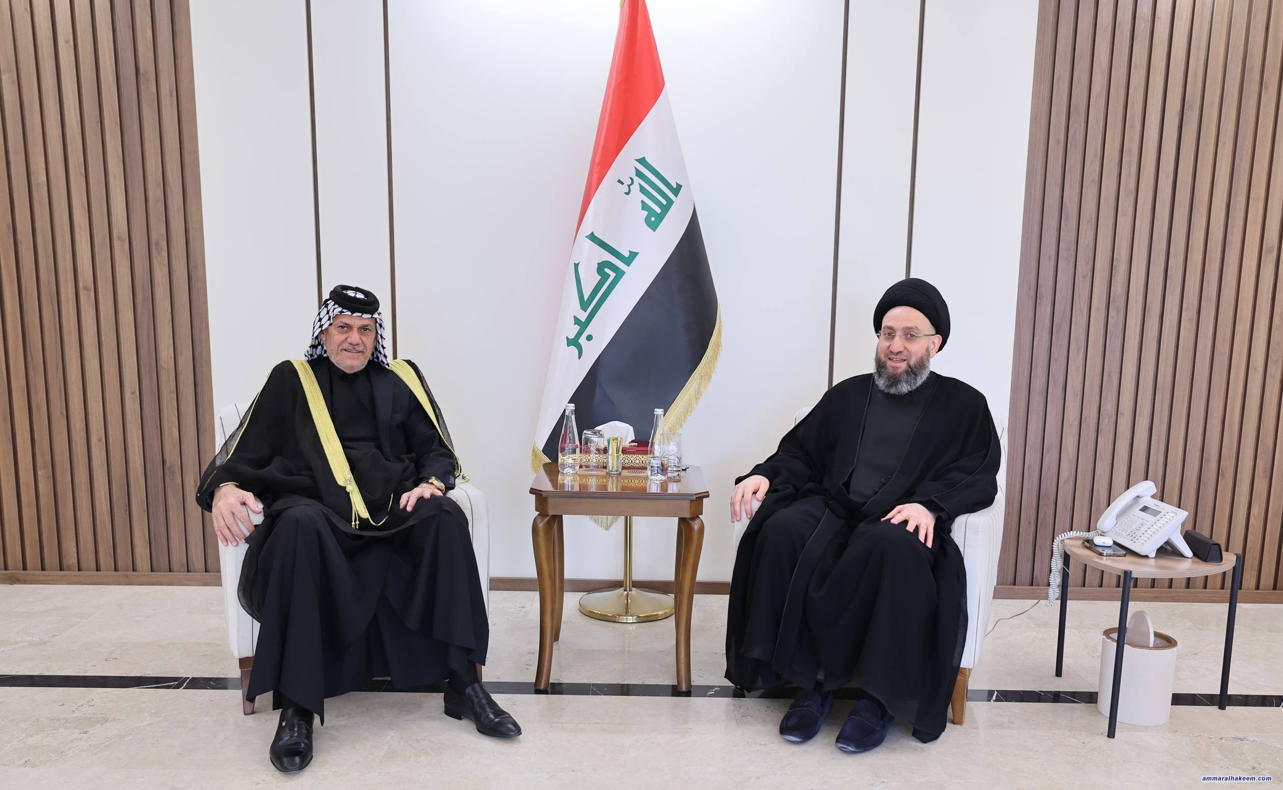 سەماحەتی حەكیم: هۆزەكانی عێراق كۆڵەكەیەكی سەرەكین بۆ پاراستنی عێراق و بنیاتنان و سەقامگیری