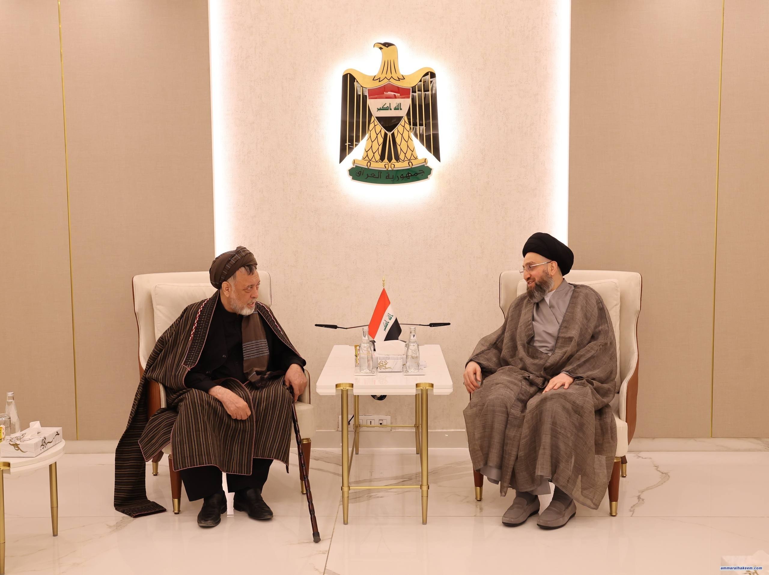 Sayyid Al-Hakeem Receives Sheikh Mohammed Mohaqiq, Praises Iraqi People’s Role in Arbaeen Pilgrimage Success