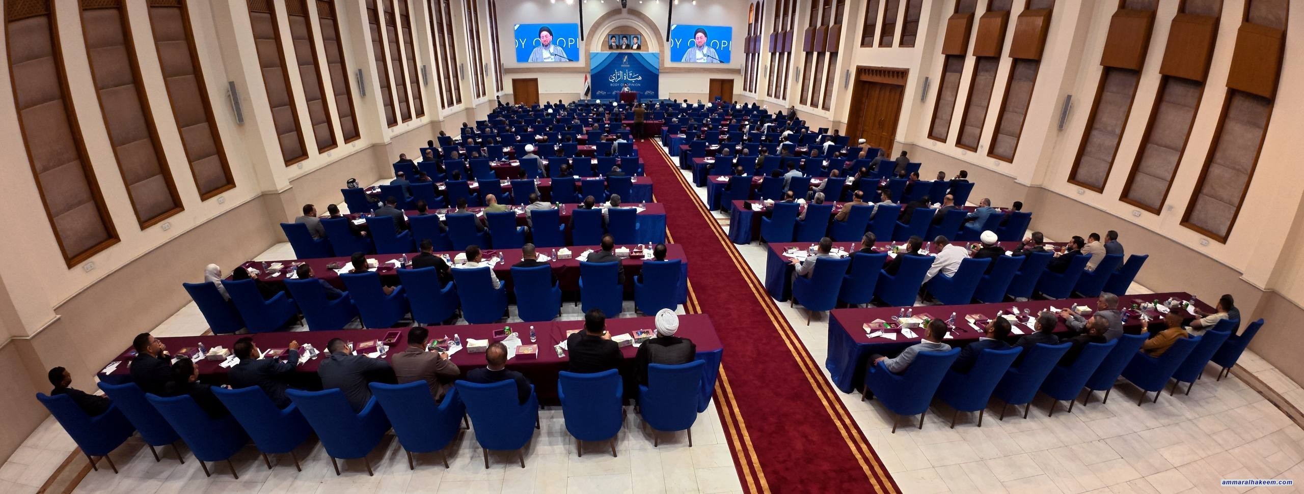 السيد الحكيم يؤكد على ضرورة ضبط التنافس الانتخابي وتعزيز روح الاعتدال في خطاب هيأة الرأي لتيار الحكمة الوطني