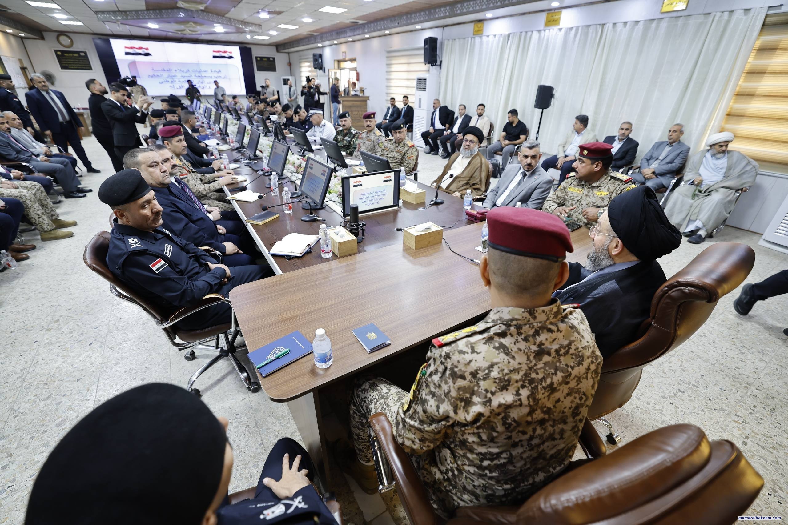 السيد الحكيم: التعامل بواقعية مع التحديات الأمنية بعد انتهاء مهام التحالف الدولي ضرورة وطنية