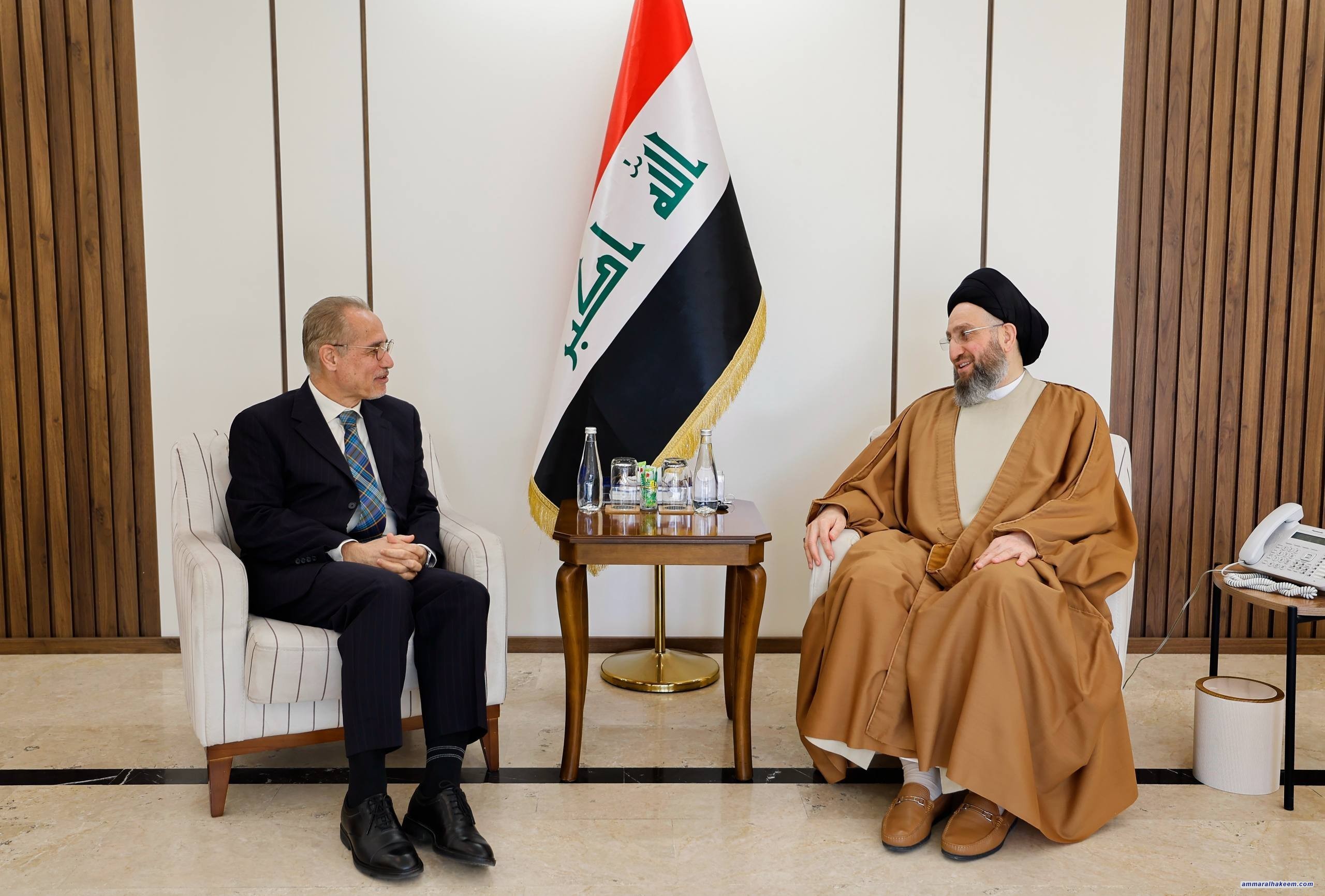 Sayyid Al-Hakeem Affirms UN’s Role to Support Development, Stability, Calls for Governance Cooperation, Diversify Iraq’s Economy