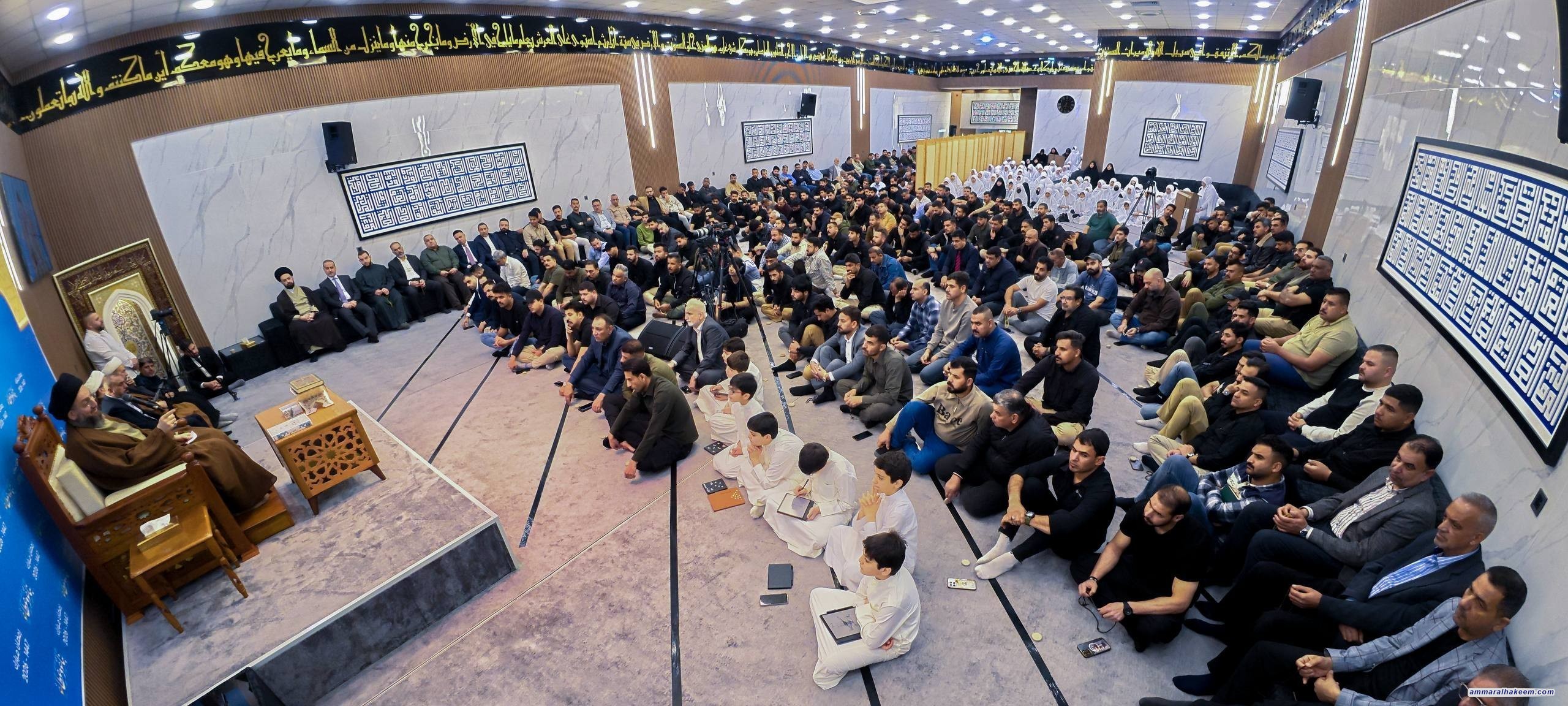 السيد الحكيم: الإنفاق أثرٌ للصلاة وركنٌ في التقوى والولاية ضمن شرح رسالة الحقوق