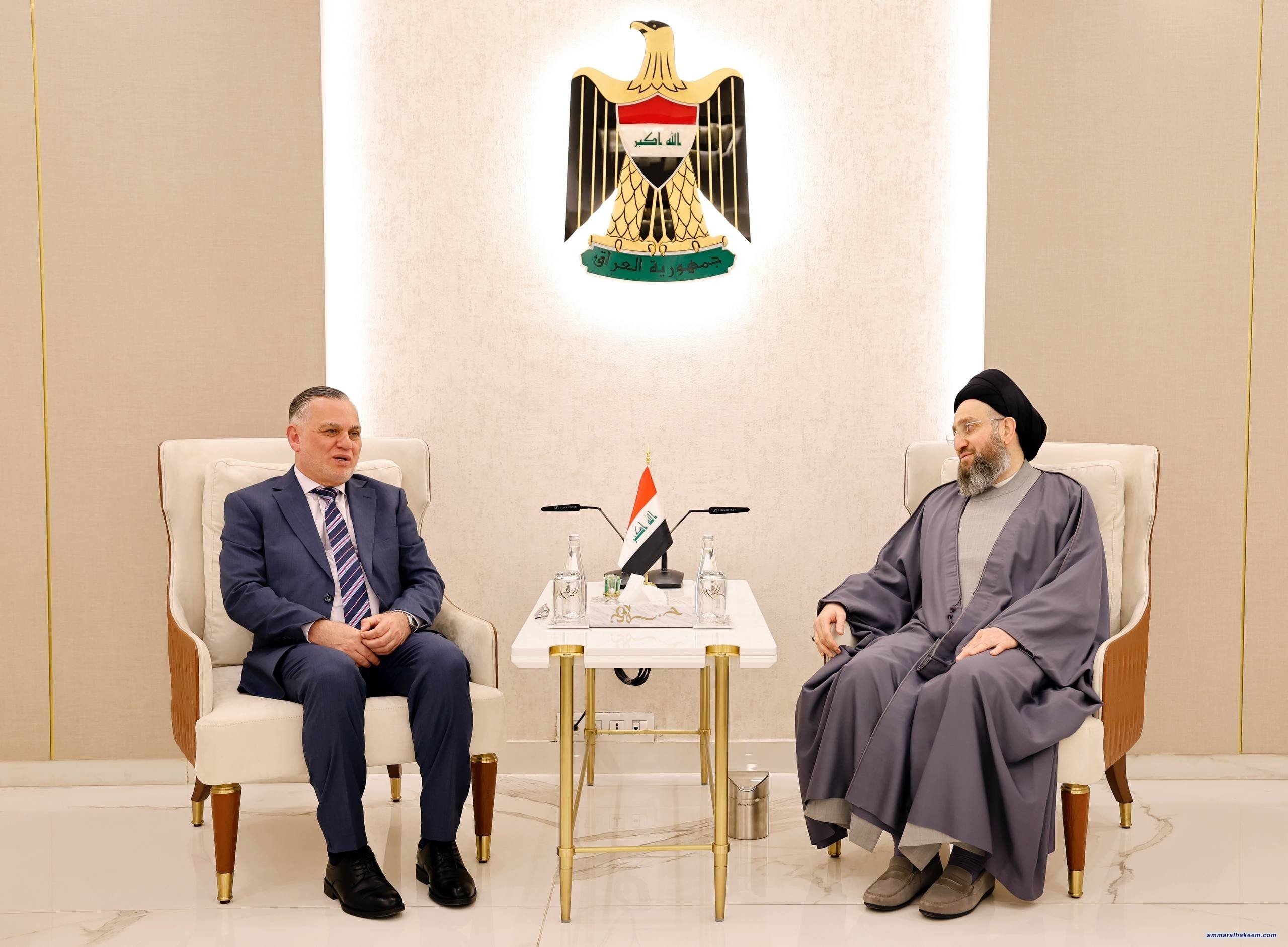 Sayyid Al-Hakeem Stresses Constitutional Entitlements Completion, Prioritize Public Interest