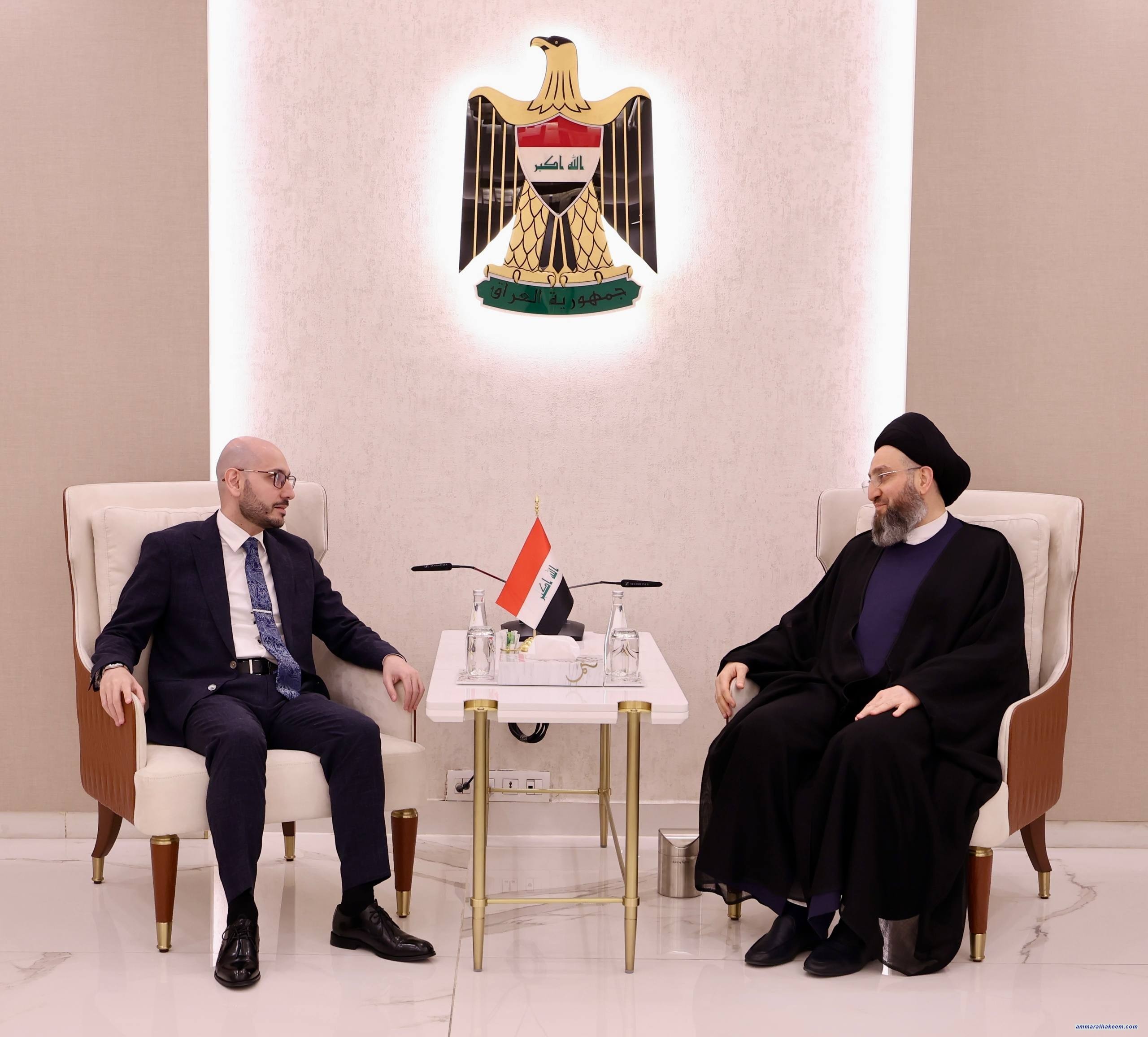 السيد الحكيم: العراق منفتح على العالم وفق مبدأ السيادة والمصالح المشتركة