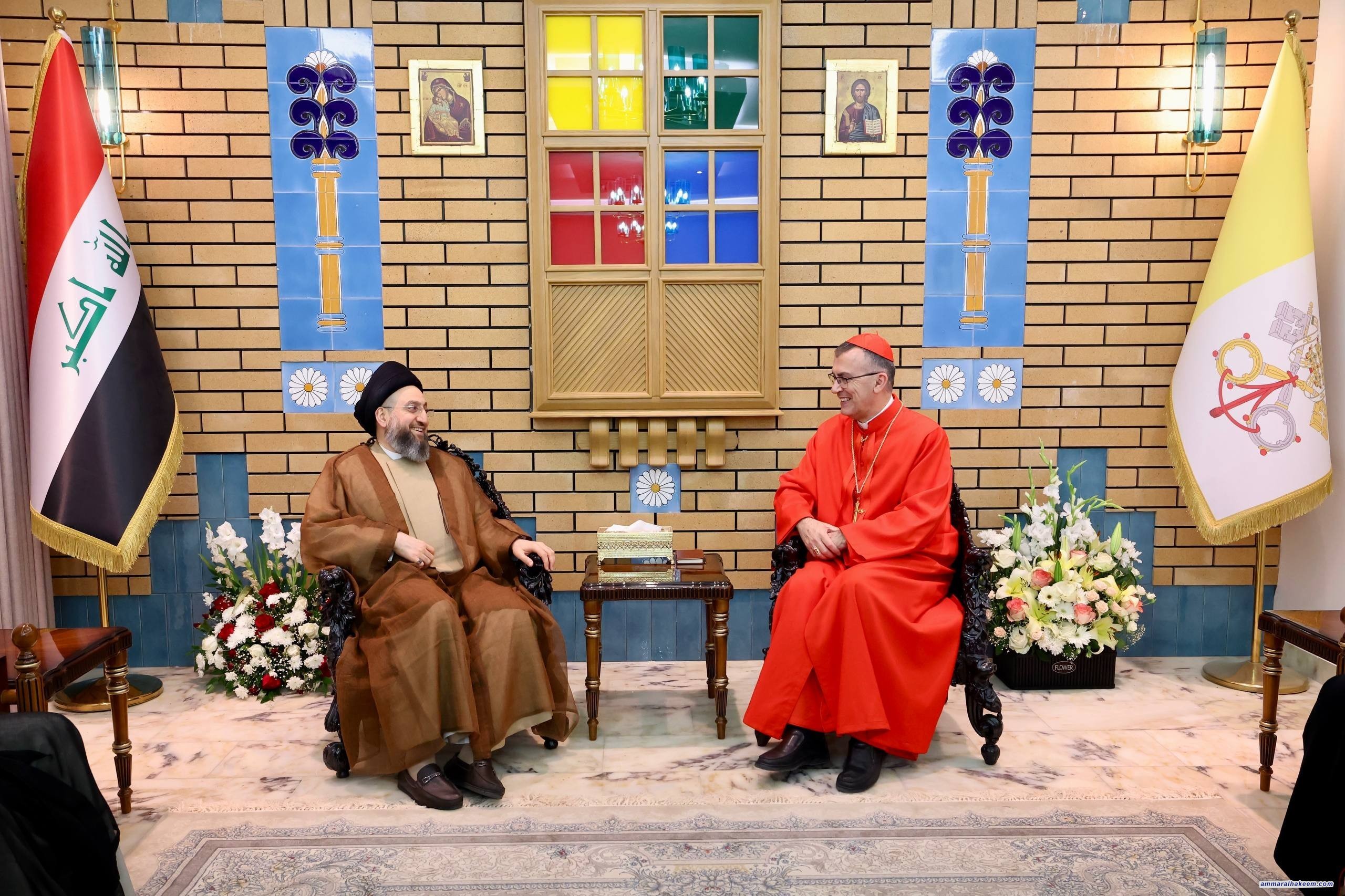 السيد الحكيم: حسن إدارة التنوع يعزز مكانة العراق ويقوي جسور التواصل مع العالم