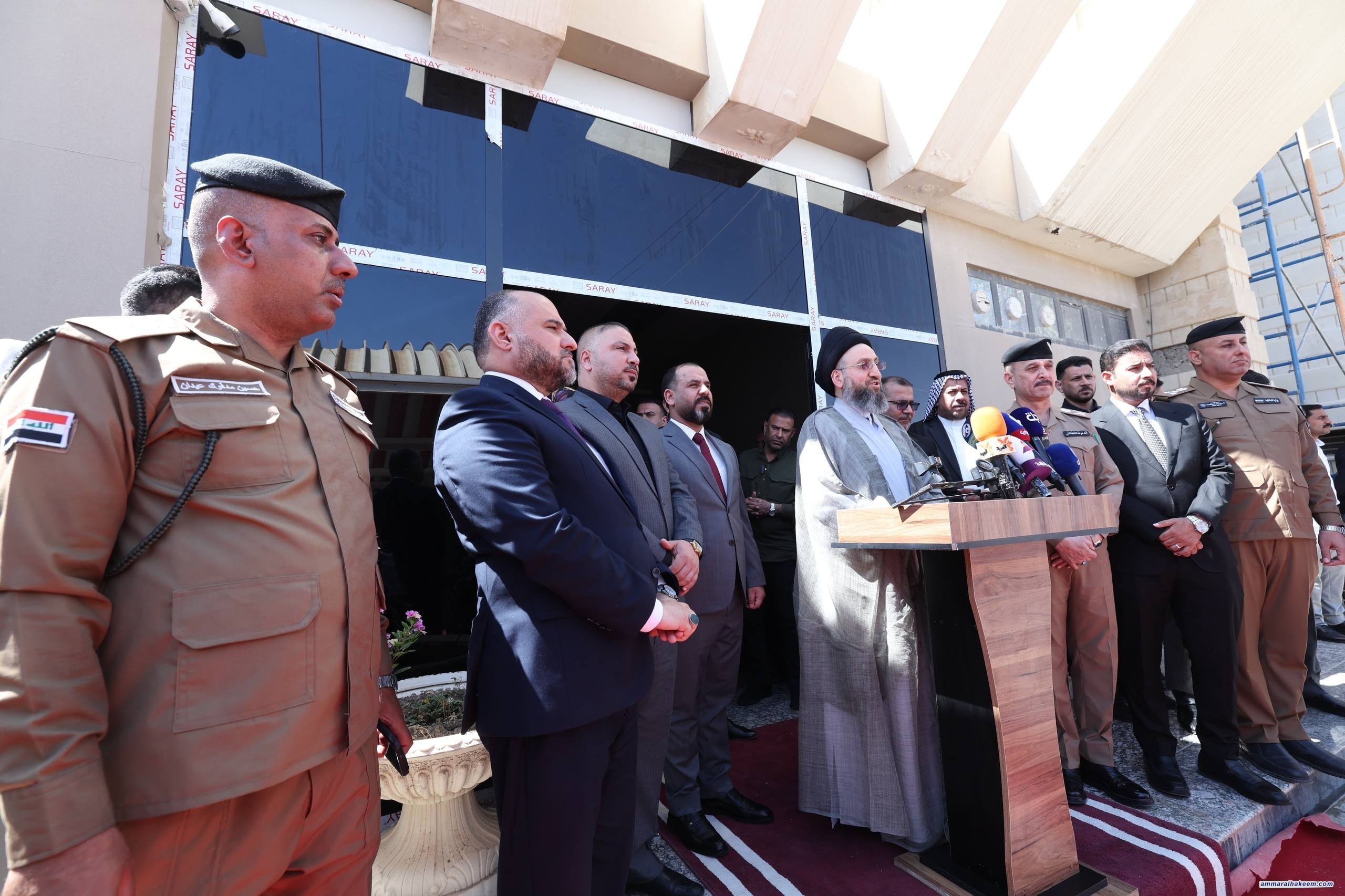 السيد الحكيم يثمن التقدم الذي تشهده المثنى في القطاع النفطي والإسكان
