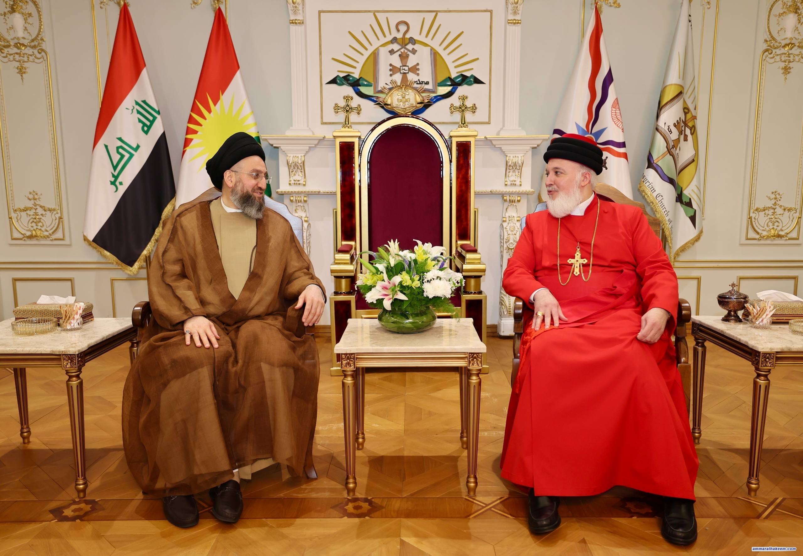 السيد الحكيم: المكوّن المسيحي إضافة نوعية وإثراء للثقافة العراقية