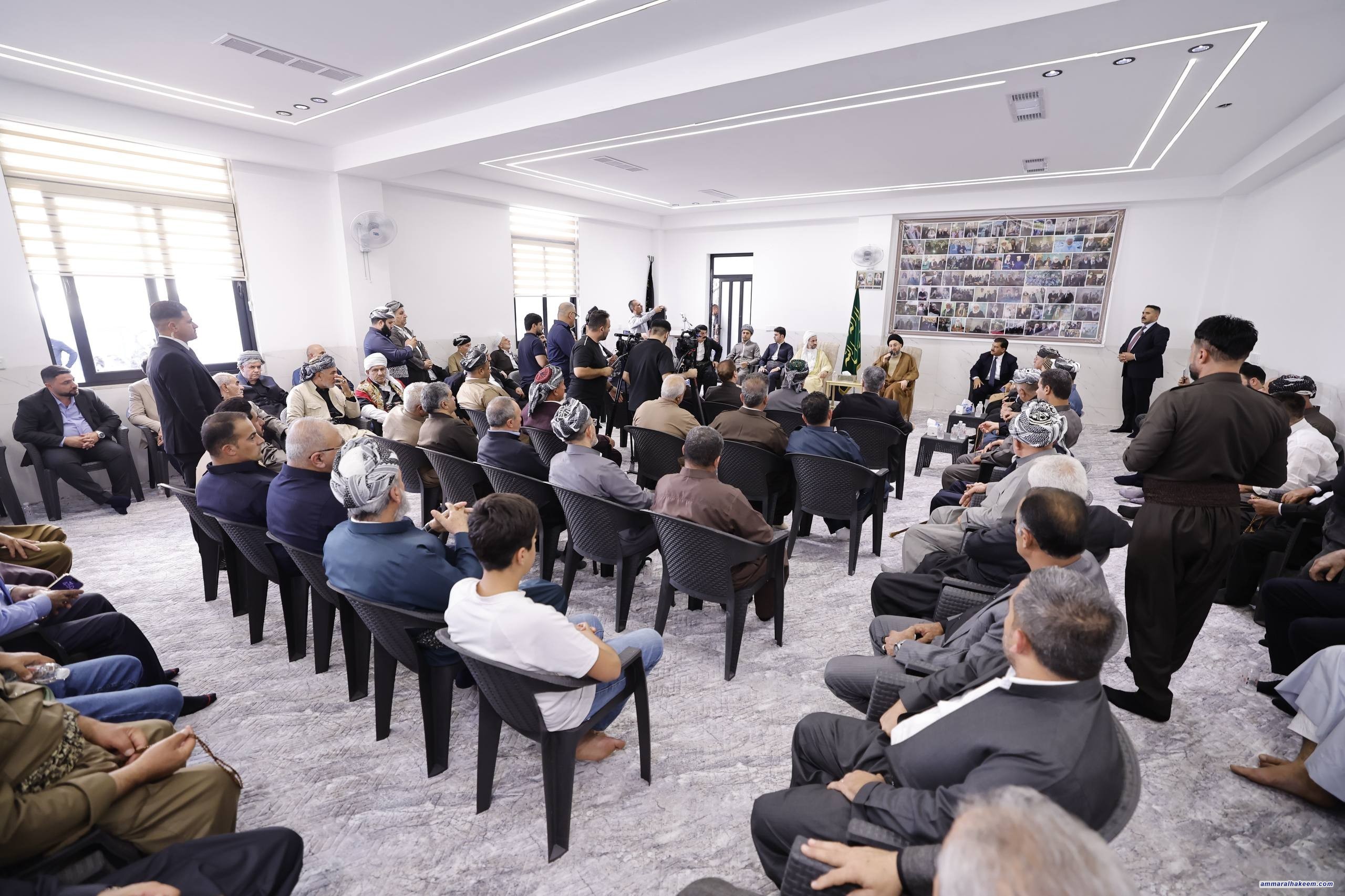 السيد الحكيم: الوحدة وتقبّل الاختلاف وحوار العراقيين سبيل حماية جميع مكونات الشعب