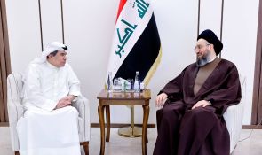 Sayyid Al-Hakeem Discusses Bilateral Ties, Affirms Moving Toward Lasting Stability with Kuwaiti Ambassador