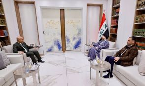 السيد الحكيم يبحث مع محافظ ديالى الواقع الخدمي ويؤكد ضرورة تفعيل المشاريع التنموية ومنح الحكومات المحلية صلاحياتها الكاملة
