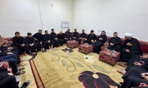 تقرير مصور .. السيد الحكيم يزور المراقد المقدسة في النجف وكربلاء ضمن الزيارة الاربعينية ويتفقد بعض مواكب الخدمة