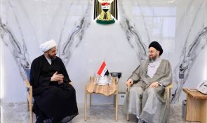السيد الحكيم والخزعلي يبحثان مستجدات المشهد السياسي والتطورات الإقليمية
