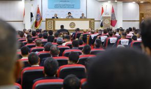 السيد الحكيم يشيد بمسيرة التطور في المثنى ويثمن إنجازاتها الزراعية والنفطية