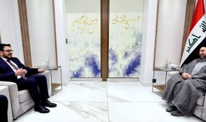 السيد الحكيم يبحث التحديات الإنسانية والمعيشية للمهاجرين مع رئيس وقف الهجرة والجاليات التركي