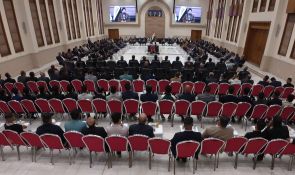 السيد الحكيم يلتقي قيادات الحكمة في الفرات الأوسط ويؤكد على أهمية العمل الميداني وصناعة القيادات وخدمة المواطنين